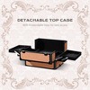 Byootique 4in1 Rolling Makeup Train Case Cosmetic Organizer Rococo - 4 of 4