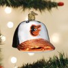 Old World Christmas Blown Glass Ornament for Christmas Tree, Baltimore Orioles Baseball Cap (with OWC Gift Box) - 2 of 3