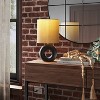 Abstract Ceramic Mini Table Lamp Black - Threshold™ - image 2 of 4