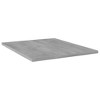 vidaXL Bookshelf Boards 4 pcs Concrete Gray 15.7"x19.7"x0.6" Engineered Wood - 2 of 4