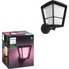 Philips Hue Econic Outdoor White & Color Wall Lantern - 2 of 4