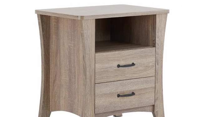 24&#34; Colt Accent Table Rustic Natural - Acme Furniture, 2 of 6, play video