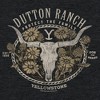 Women's Yellowstone Cow Skull and Flowers Protect The Family Racerback Tank Top - 2 of 4