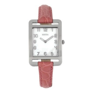 Bertha Marisol Swiss MOP Leather-Band Watch - 1 of 4