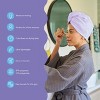 Turbie Twist Microfiber Hair Towel Wrap 2 Pack, Quick Dry Turban for Curly, Long & Thick Hair, Lilac & Lemon, For Women, Men & Kids - 2 of 4