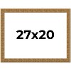 PosterPalooza | Sculpted Black Picture Frame - UV Acrylic, Backing Board, Hanging Hardware Included - 2 of 4