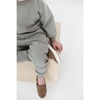 Organic Cotton Sweatsuit Set | Green | Charlie Lou Baby - 3 of 4
