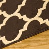 Traditional Floral Indoor Hallway Entryway Runner Rug by Blue Nile Mills - 3 of 4