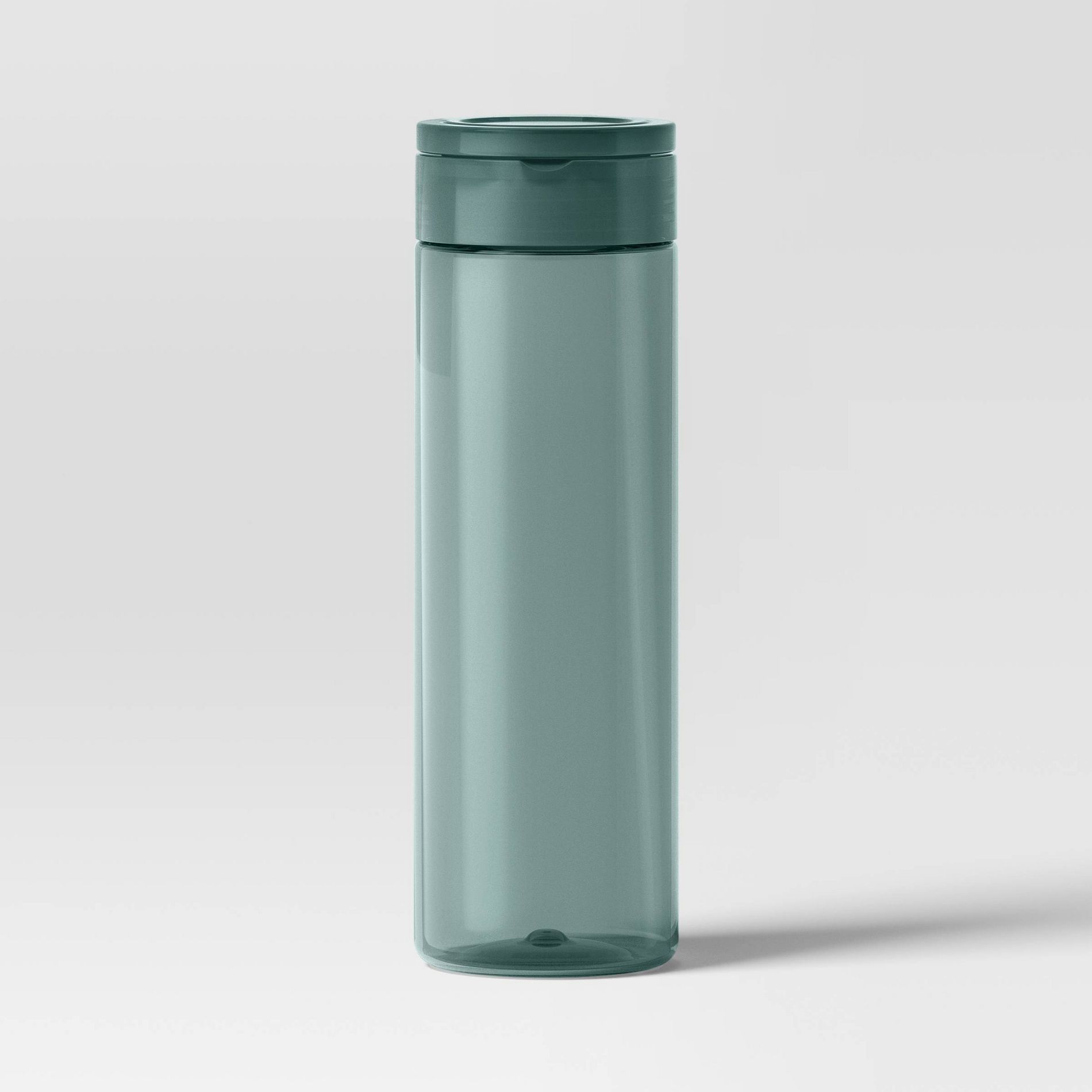 16oz Clear Water Bottle - Dealworthy™ Green