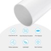 Unique Bargains Water Plumb Cable Sleeve PVC Rigid Round Pipes 9" Length - 3 of 3