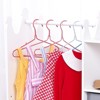 Kids Armoire with Mirror, Open Hanging Dress Up Wardrobe with Shelves, Fabric Storage Bins and Cabinet for Bedroom or Classroom - 3 of 4