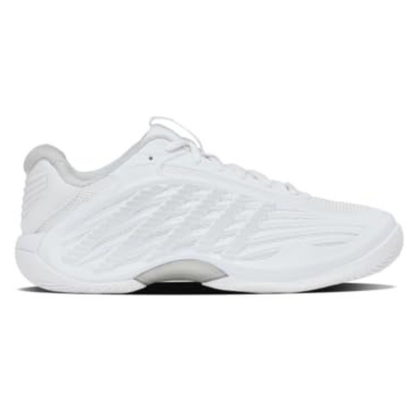 Женские кроссовки K-Swiss Hypercourt Express 3 (White/Dawn Blue/Silver)., цвет: Белый — фото 1