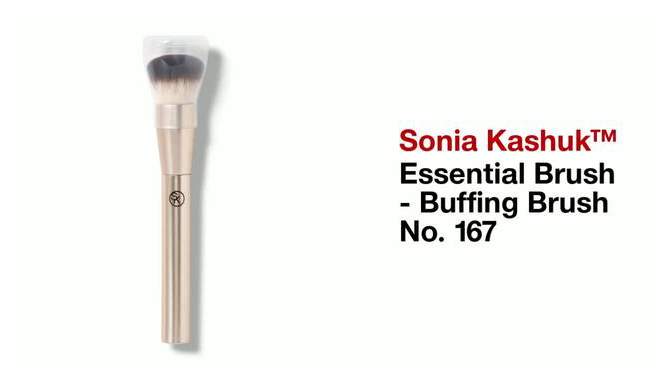 Sonia Kashuk&#8482; Essential Brush - Buffing Brush No. 167, 2 of 5, play video