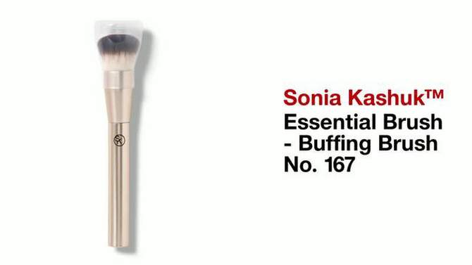 Sonia Kashuk&#8482; Essential Brush - Buffing Brush No. 167, 2 of 5, play video