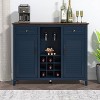 Festivo 48" 9 Bottle Wine Cabinet - 3 of 4