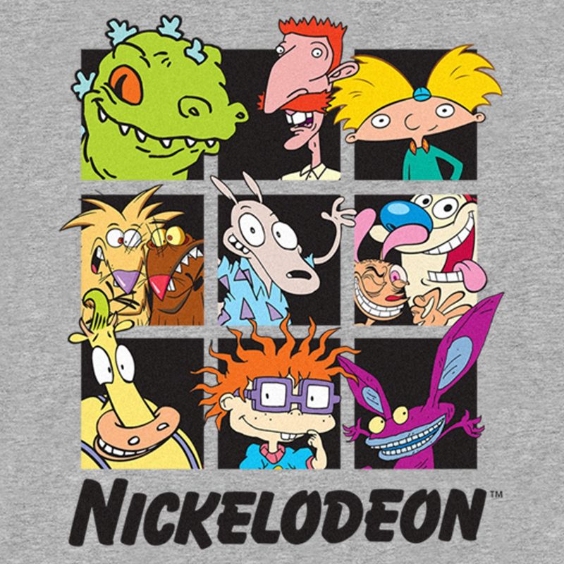 Boy's Nickelodeon Character Squares T-Shirt, 2 of 6