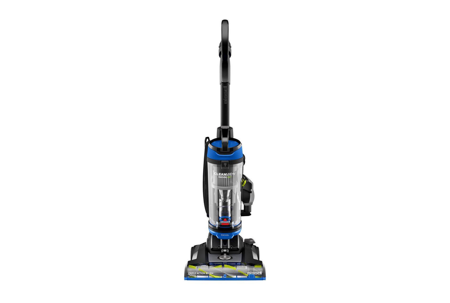 Bissell CleanView Swivel Pet Vacuum - 3832: Electric, 13" Path, 25' Cord, Pet Hair, Upholstery, Crevice Tool