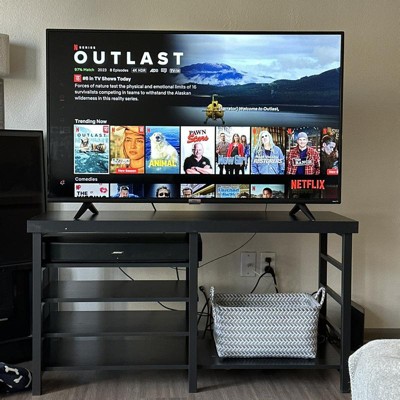 Storage TV Stand for TVs up to 43 Black - Room Essentials™