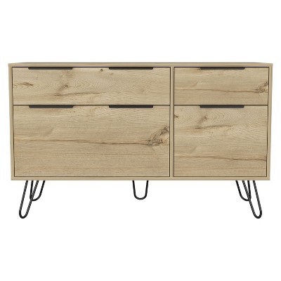 NicBex Dresser for Bedroom,Chest of Drawers with Black Metal Handle,Modern Freestanding Dresser,Storage Dressers for Bedroom