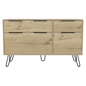 NicBex Dresser for Bedroom,Chest of Drawers with Black Metal Handle,Modern Freestanding Dresser,Storage Dressers for Bedroom - 1 of 4