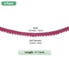 Unique Bargains Nylon Wear Resistant Wrinkle Elastic Ball Fringe Trim - 3 of 4