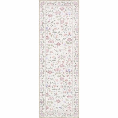 Hauteloom Brigid Living Room, Bedroom Machine Washable Area Rug - Contemporary