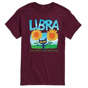 Men's - Pete the Cat - Libra Short Sleeve Graphic T-Shirt - 1 of 4
