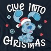 Blue'S Clues & You Blue Christmas Adult T-Shirt Navy - 2 of 4
