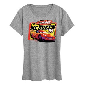 Women's - Disney - Original Lightning McQueen #95 Short Sleeve Graphic T-Shirt - 1 of 4