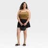 Women's Slim Fit Ribbed Cami - A New Day™ - 3 of 3