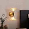 LNC Jalebess 5.1-in W 2-Lights  Luxury and Glam Polished Gold Modern/Contemporary  Wall Lights - 2 of 4