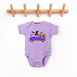 The Juniper Shop Witch Farm Truck Baby Bodysuit - 1 of 3