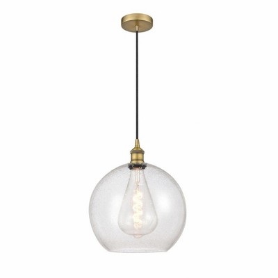 Athens - 1 Light Mini Pendant In Industrial Style-14.38 Inches Tall and 11.75 Inches Wide