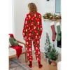 PATPAT Christmas Family Matching Pajama Sets Includes Christmas Socks - Perfect for Family Photos & Holiday Celebrations - 3 of 4