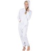 Joggies - White Frosting Kids Footless Hoodie One Piece - 4 of 4