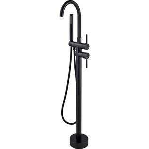 Mixxidea Standing Tub Faucet Dark Black - 1 of 3