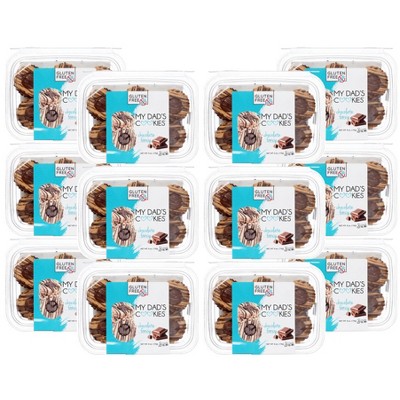 My Dad's Cookies Chocolate Fancy Gluten Free Cookies - Case of 12/6 oz