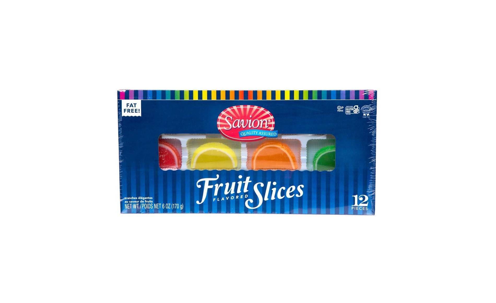 Savion Fruit Flavored Slices - 6oz