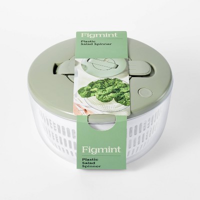 5qt Salad Spinner Clear - Figmint&#8482;_1