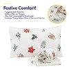 Printed Holiday 4pc Sheet Sets, Easy Care, Soft & Wrinkle-Resistant Holiday Bedding by Sweet Home Collection™ - 3 of 4