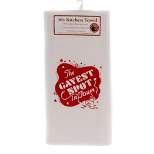 Red And White Kitchen Company Tabletop Gayest Spot Flour Sack Towel  -  1 Towel 24.00 Inches -  50'S Kitchen 100% Cotton  -  Vl33  -  Cotton  -  Red