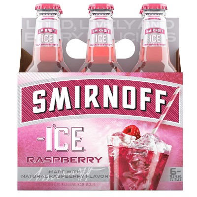 Smirnoff Ice Raspberry - 6pk/11.2 fl oz Bottles