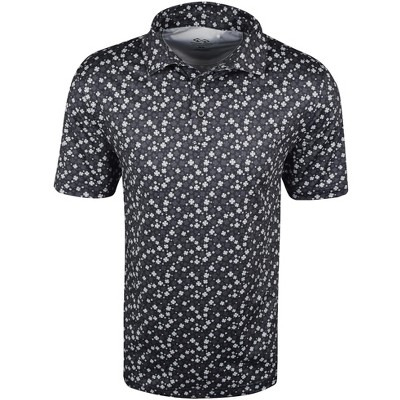 Snake Eyes Golf Lucky Clover Print Polo