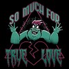 Juniors Womens The Little Mermaid Ursula So Much For True Love T-Shirt - 2 of 4