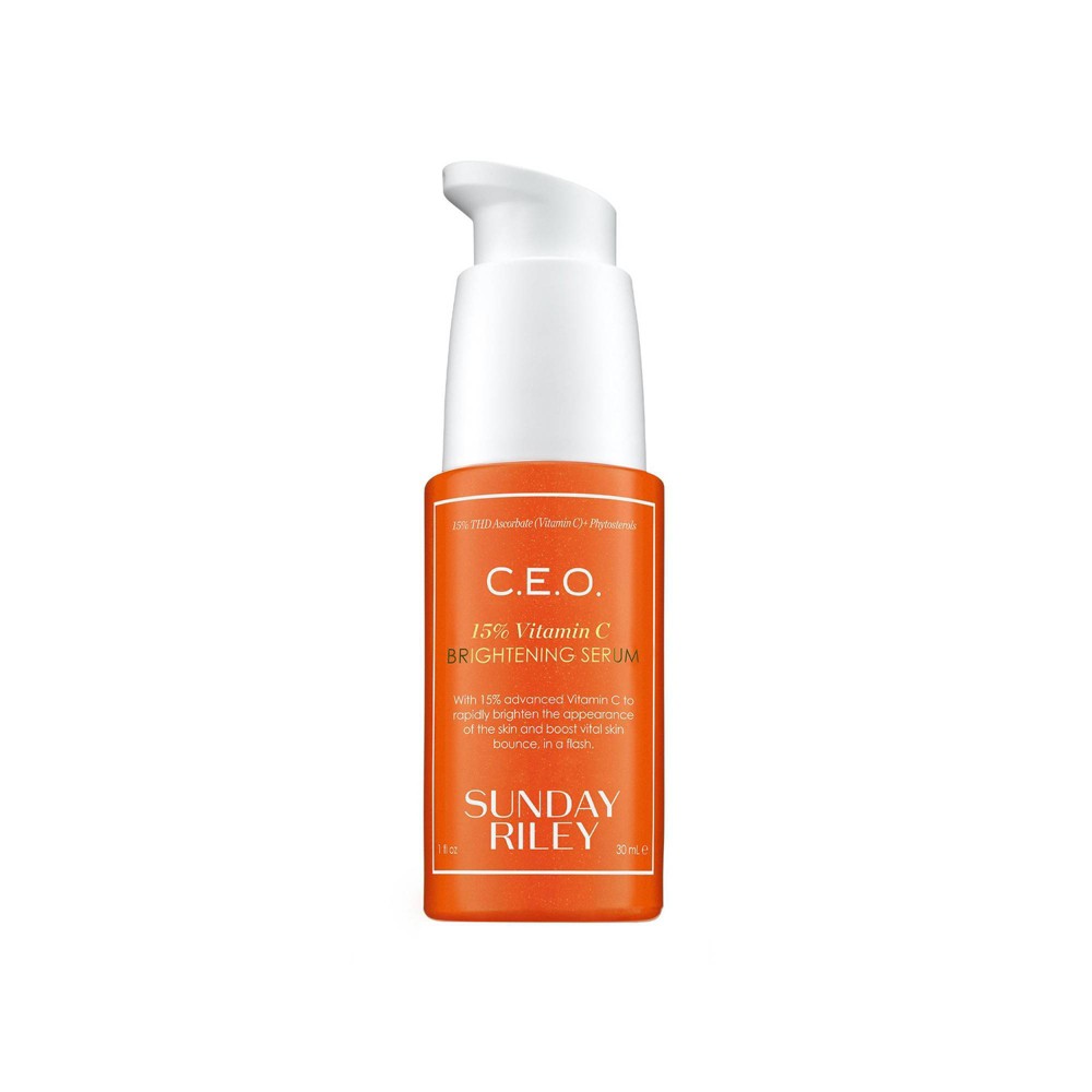 Photos - Cream / Lotion Sunday Riley C.E.O. 15 Vitamin C Brightening Serum - 1 fl oz - Ulta Beauty