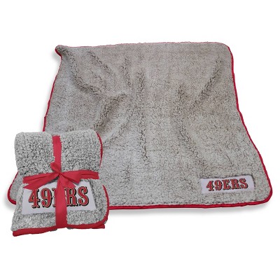 NFL San Francisco 49ers Frosty Fleece Throw Blanket