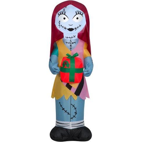 Nightmare Before Christmas Airblown Inflatable Sally With Gift Box, 3.5 ...