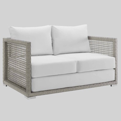 target wicker loveseat