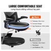 VEVOR Office Chair with Adjustable Lumbar Support, High Back Ergonomic Desk Chair with Adjustable Headrest, Ergonomic Office Chair Backrest - 3 of 4
