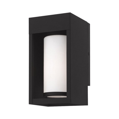 Livex Lighting Bleecker 1 - Light Wall Light in  Black
